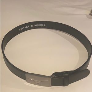 Mizuno Golf Leather Belt (Large)